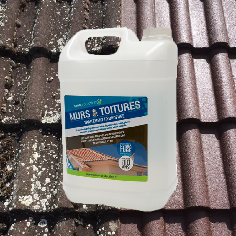 Traitement Anti-mousse Pour Toiture, Flacons Non Ouverts, Super état